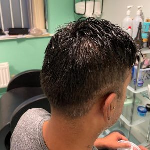Hair replacement fitting in Stockport